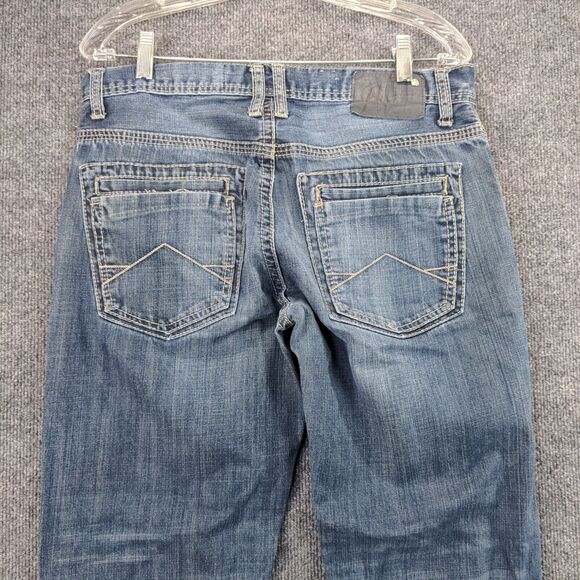 TK Axel Jeans Mens Size 32x32 Blue Denim Belt Loops 5 Pocket - Picture 8 of 14